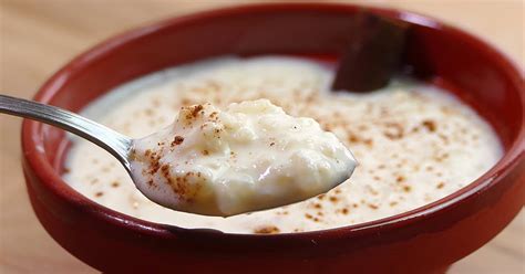 arroz con leche tradicional.